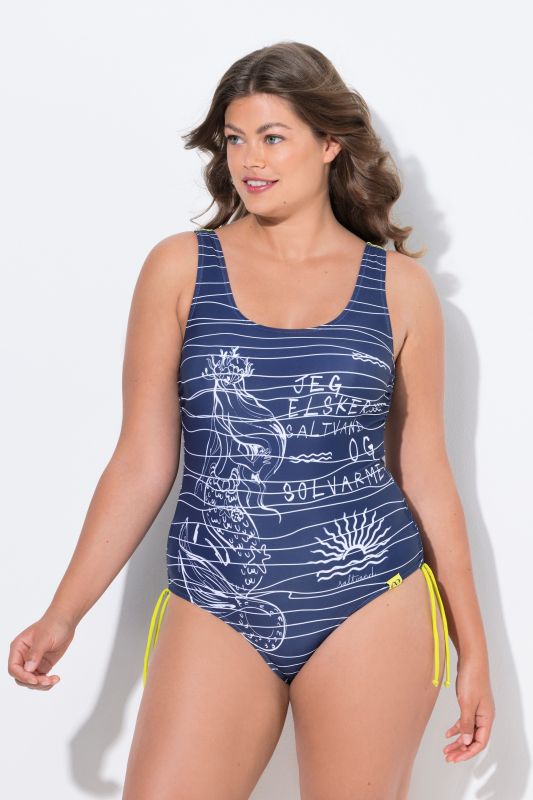 Maillot de bain décolleté en V, certifié OEKO-TEX