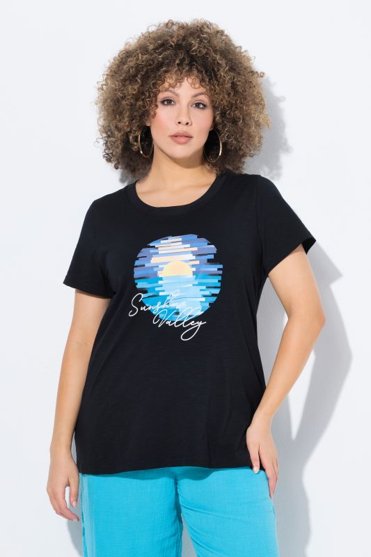 T-shirt Sunshine Valley, décolleté rond et manches courtes, coupe Classic Fit