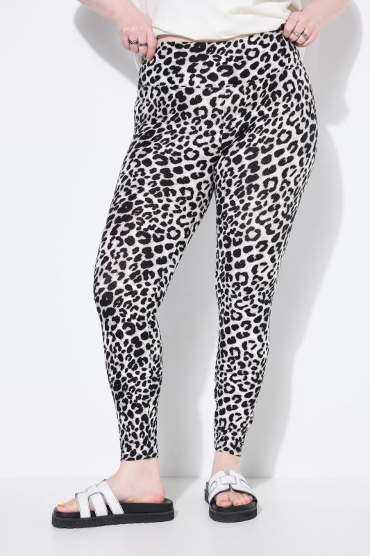 Legging à imprimé léopard. Coupe Tight Shape