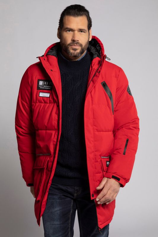 Parka technique JAY-PI à capuche, modèle coupe-vent et déperlant, rembourrage en duvet technique