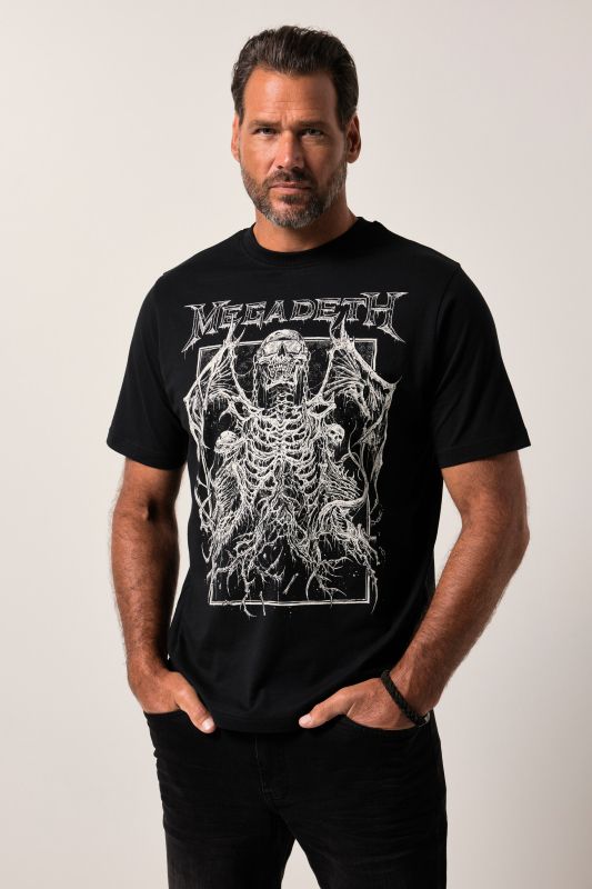 T-shirt JP 1880, groupe Megadeth, manches courtes - jusqu'au 8&nbsp