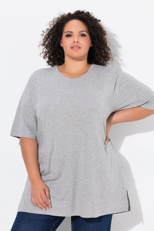 T-shirt coupe Relaxed Fit, décolleté rond et manches courtes