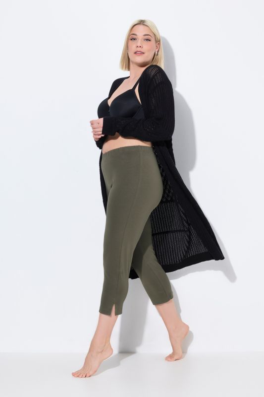 Pantalon corsaire, longueur 7/8. Taille élastique - jusqu'au 68/70