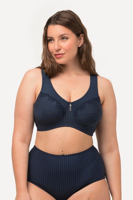 Soutien-gorge de maintien sans armatures, pendentif en strass - bonnet B-G