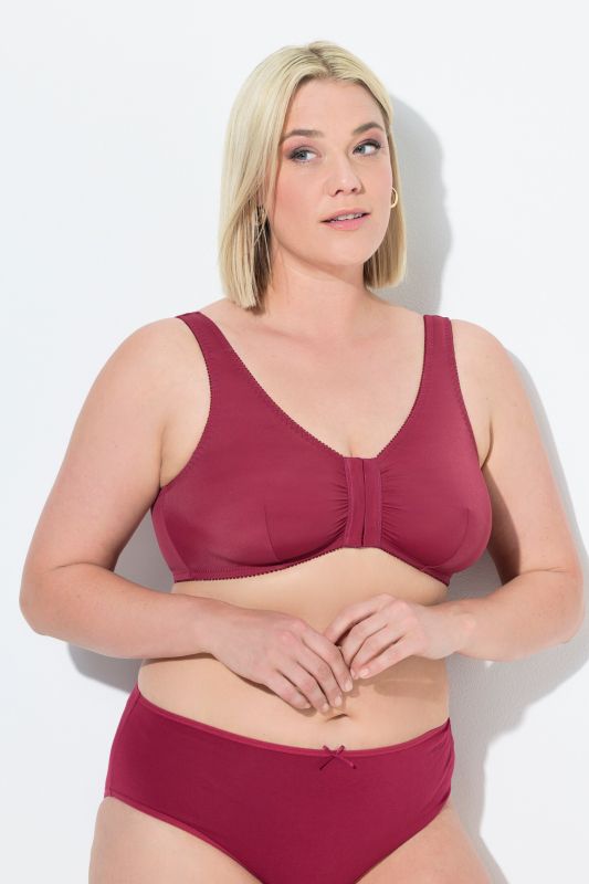 Brassière avec fermeture sur le devant, possibilité allaitement - bonnet C-D, E-F