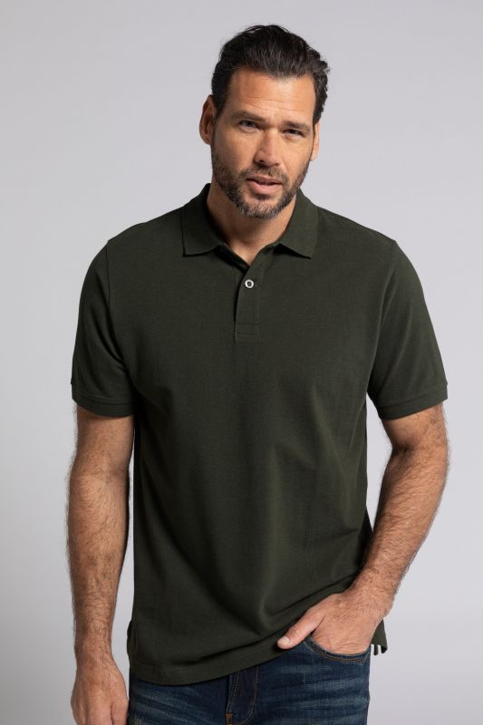Polo en piqué, manches courtes, collection Basic - jusqu'au 10 XL