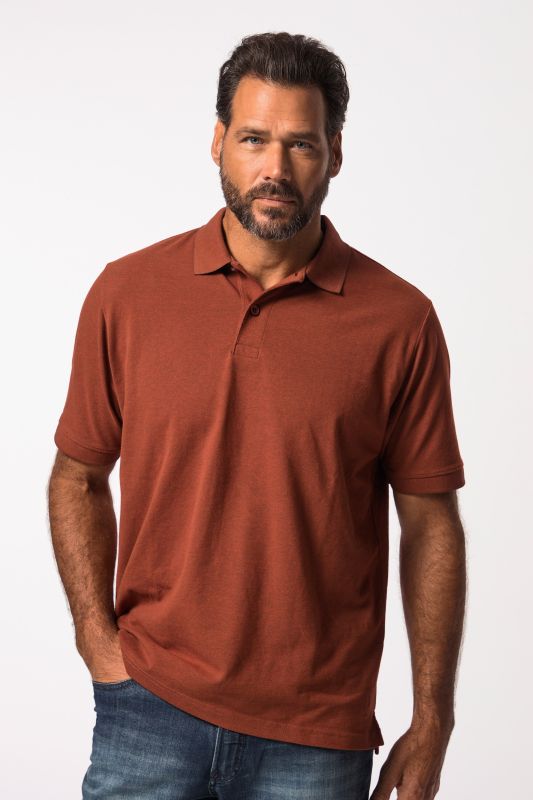 Polo en piqué, manches courtes, collection Basic - jusqu'au 10 XL
