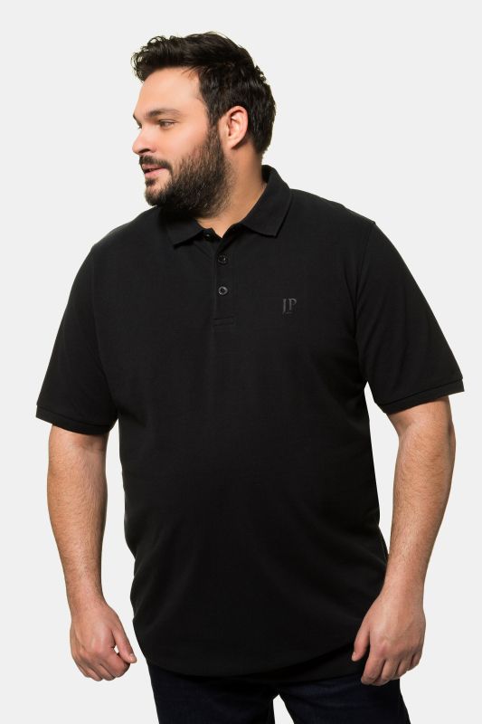 Polo en piqué à manches courtes, coupe ventre confort, collection Basic - du XXL au 10 XL