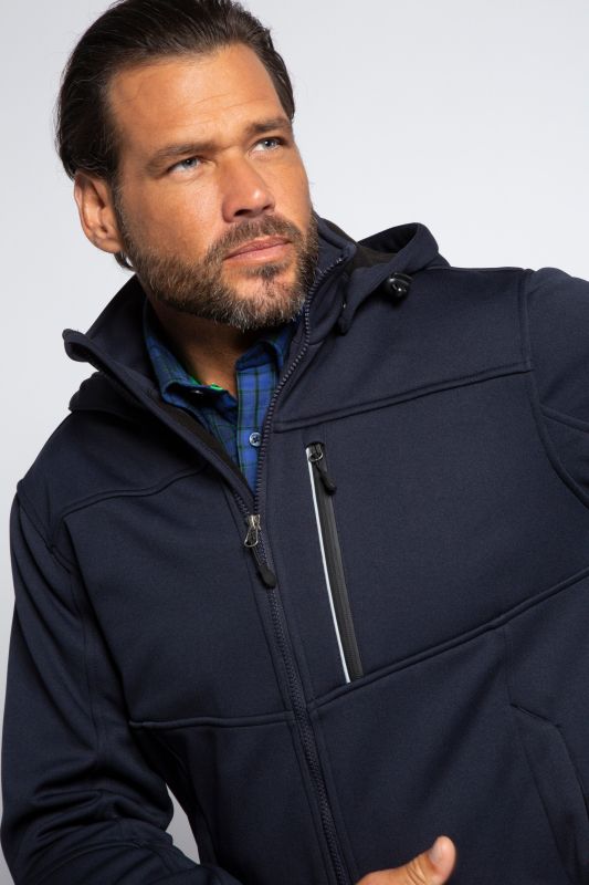 Veste softshell, extérieur, coupe-vent, hydrofuge, jusqu'au 8XL