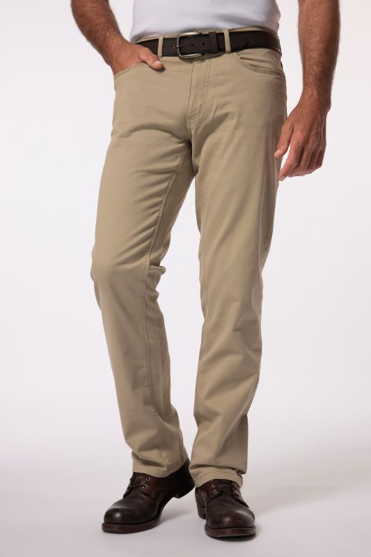 Pantalon 5 poches, avec taille élastique - coupe Regular Fit