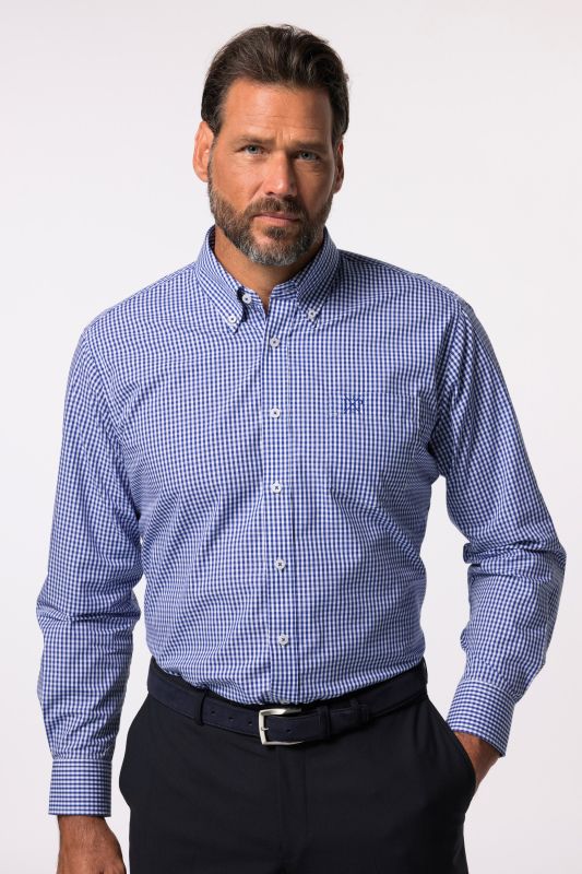 Chemise formelle à carreaux Vichy et coupe Comfort Fit - jusqu'au 8 XL