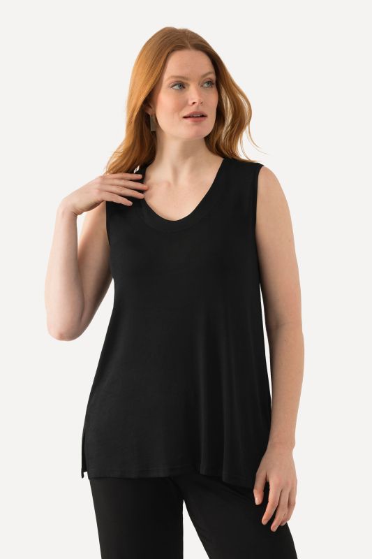 Haut réversible en tissu fluide