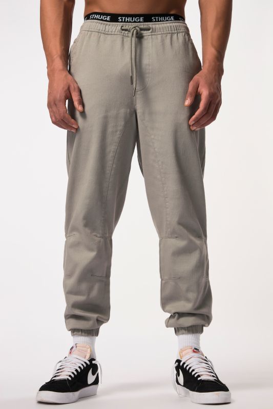 Pantalon STHUGE, coupe Modern fit et taille élastique. 3 poches - jusqu'au 8 XL