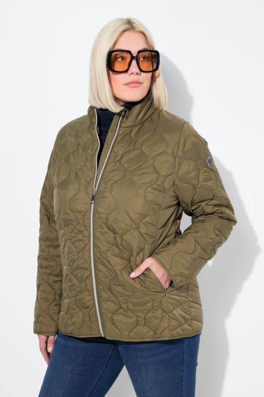 Veste matelassée légère HYPRAR, modèle imperméable en matière recyclée