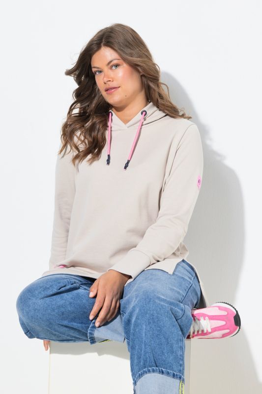 Sweat-shirt à capuche et manches longues
