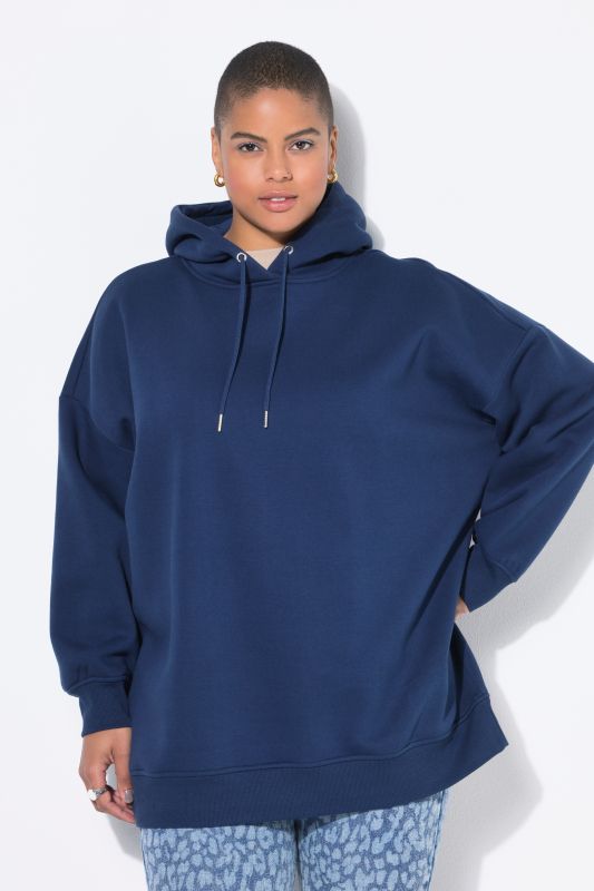 Sweat-shirt à capuche oversize, broderie dans le dos