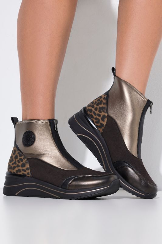 Bottines véganes Remonte, semelle de propreté amovible – largeur H
