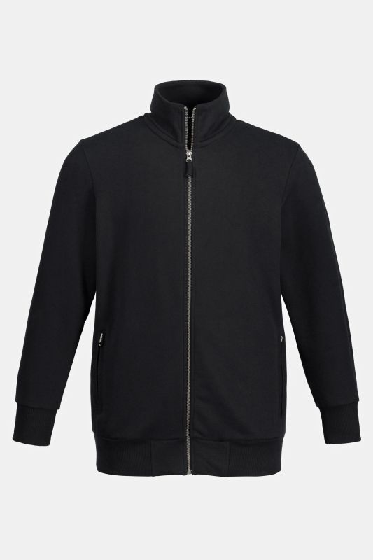 Veste en molleton, col montant - jusqu'au 8 XL