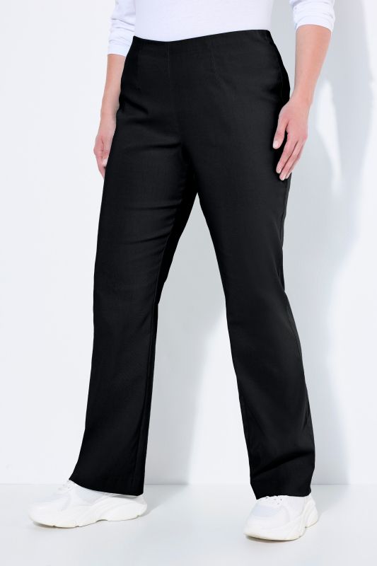 Pantalon thermique en tissu bengaline bien chaud, coupe Slim Fit et ceinture élastique