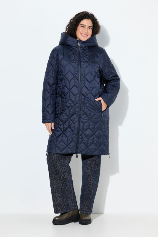 Manteau technique matelassé HYPAR à capuche, imperméable