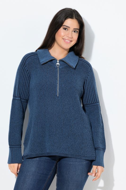 Pull camionneur à manches longues, style vintage