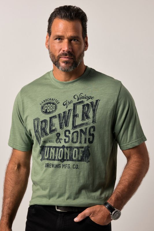 T-shirt JP 1880, manches courtes et imprimé poitrine - jusqu'au 8&nbsp
