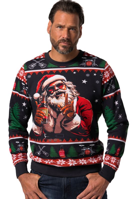 Sweat-shirt de Noël JP 1880. Col rond – jusqu'au 8&nbsp;XL