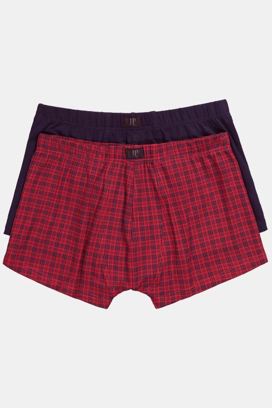 Lot de 2 caleçons JP 1880, finition FLEXNAMIC® et label OEKO-TEX, sous-vêtements - jusqu'au 8&nbsp;XL
