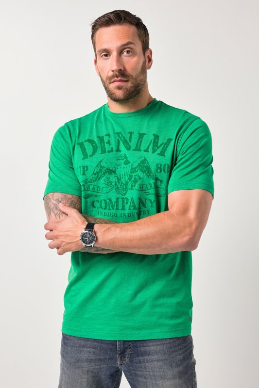 T-shirt JP 1880, manches courtes et imprimé poitrine - jusqu'au 8&nbsp;XL