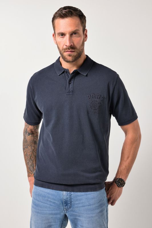 Polo JP 1880 en piqué, style vintage, ventre confort et manches courtes - du XXL jusqu'au 10&nbsp;XL