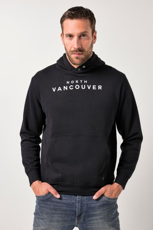 Sweat-shirt à capuche JP 1880, imprimé poitrine - jusqu'au 8 XL