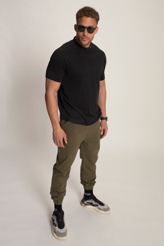 Pantalon cargo STHUGE, coupe Modern fit 6 poches, taille élastique - jusqu'au 8 XL