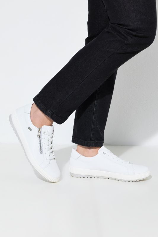 Baskets techniques en cuir Remonte, modèle imperméable - largeur G