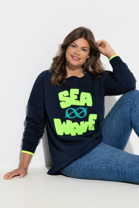 Sweat à manches longues et col rond