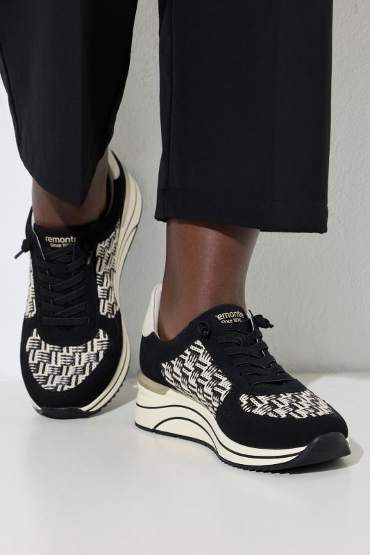 Sneakers véganes Remonte, semelle intérieure amovible - largeur H