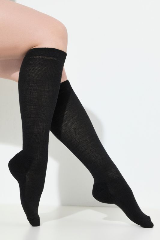 Bas de compression extrêmement confortables, tissu éponge mélangé