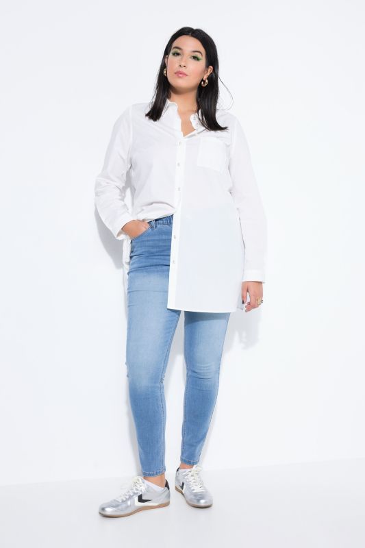 Jean Skinny en denim très doux, 5 poches