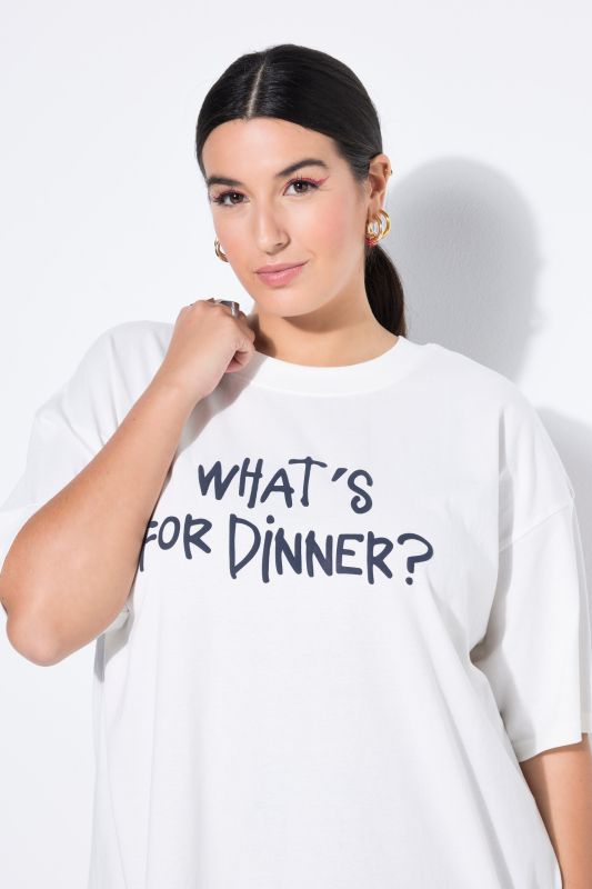 T-shirt oversize, imprimé photo dans le dos