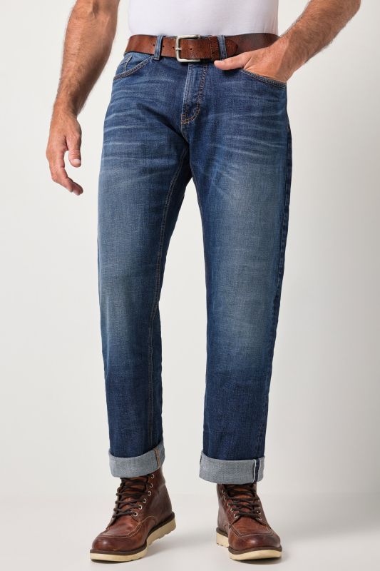 Jean JP 1880 en denim selvedge, technologie FLEXNAMIC®, coupe Loose Fit 5 poches - jusqu'à la taille 74