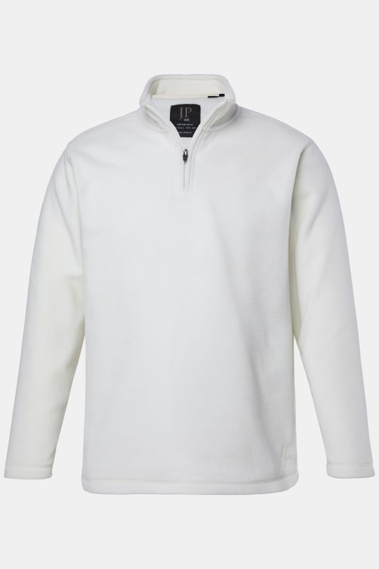 Pull camionneur en polaire , col montant et fermeture zippée, ultra-léger