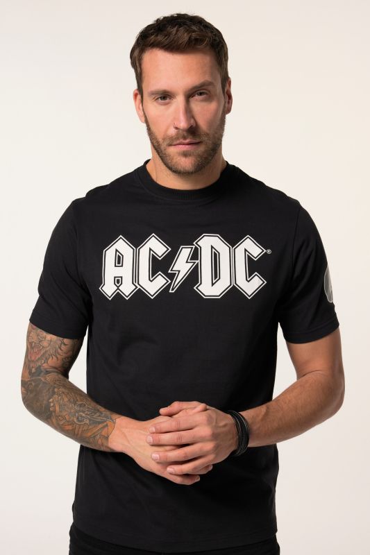T-shirt JP 1880, imprimé groupe AC/DC, manches courtes - jusqu'au 8&nbsp