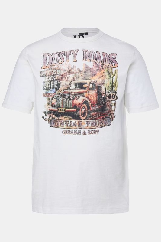 T-shirt JP 1880, imprimé et manches courtes - jusqu'au 8 XL