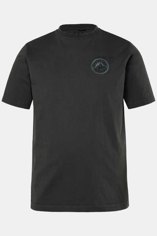 T-shirt JP 1880 à manches courtes, imprimé et flocage, esprit vintage – jusqu'au 8 XL