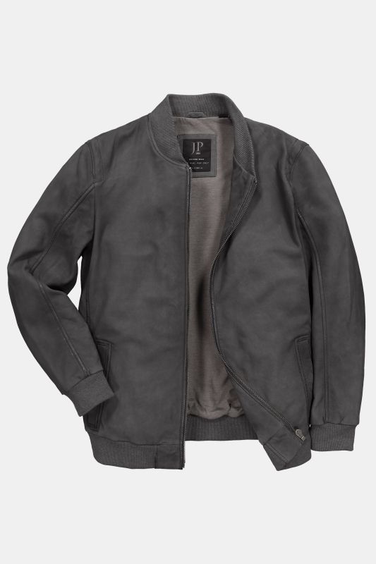Blouson JP 1880 en véritable en cuir d'agneau nappa, col Teddy - jusqu'au 7 XL