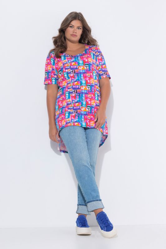 T-shirt décolleté rond et manches courtes, label OEKO-TEX