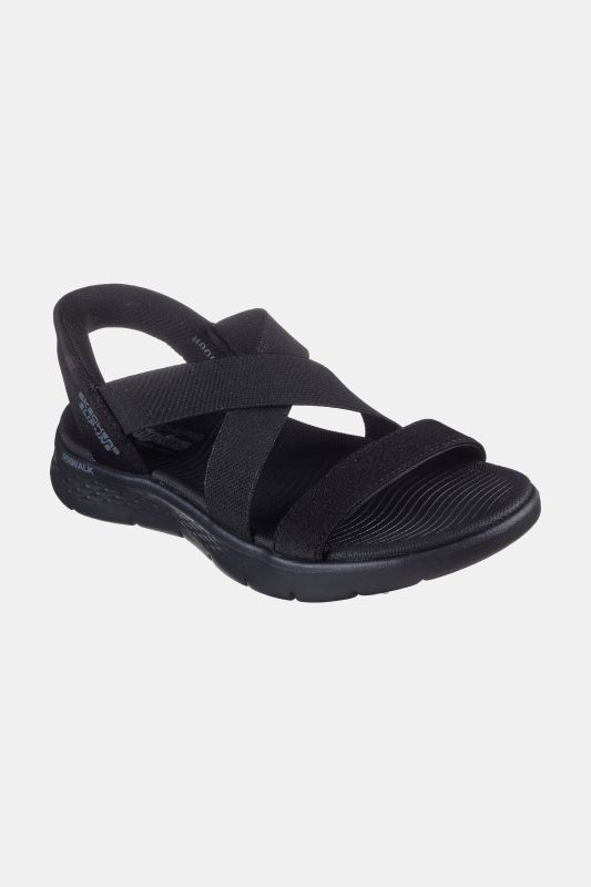 Sandales à enfiler Skechers, mousse à mémoire de forme - largeur confortable