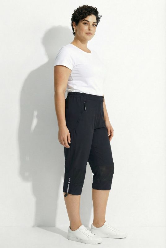 Corsaire technique, tissu stretch et déperlant, jambe droite