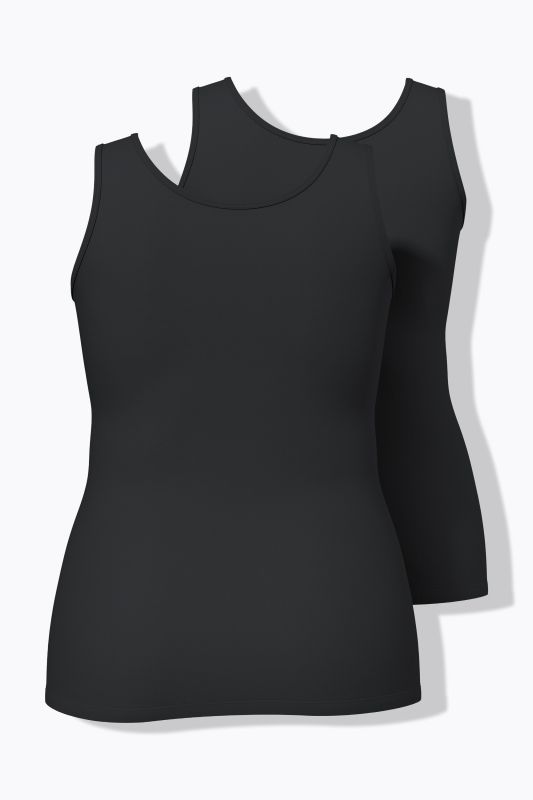 Lot de 2 débardeurs à encolure ronde