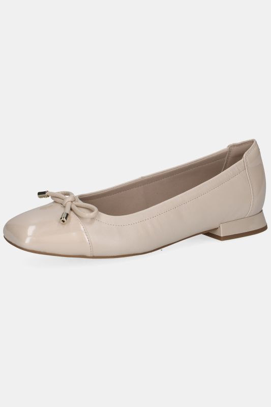 Ballerines en cuir Caprice, mousse à mémoire de forme - largeur&nbsp;G