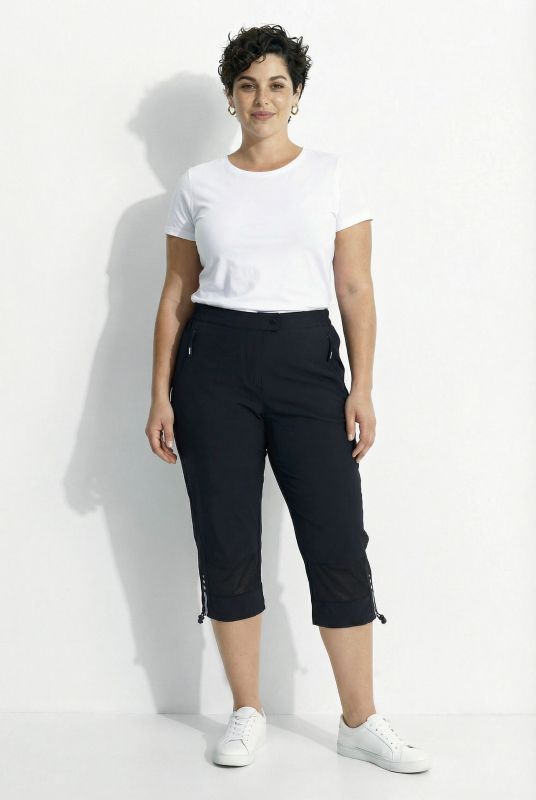 Corsaire technique, tissu stretch et déperlant, jambe droite